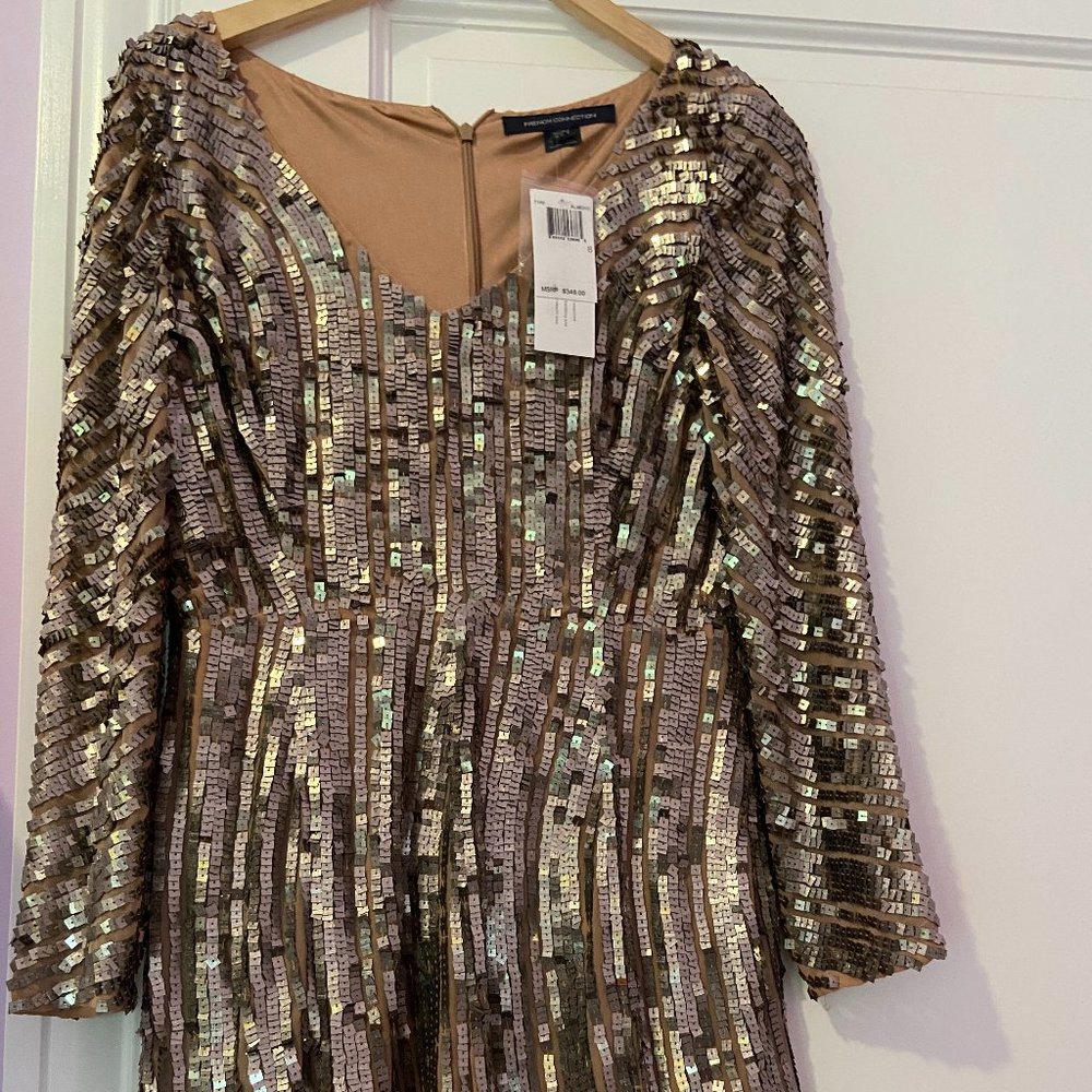 NWT French Connection Sequin Dress